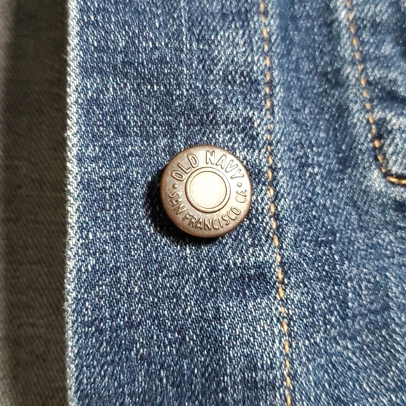 Old Navy Demin Button Down Jean Jacket M - Picture 5 of 6